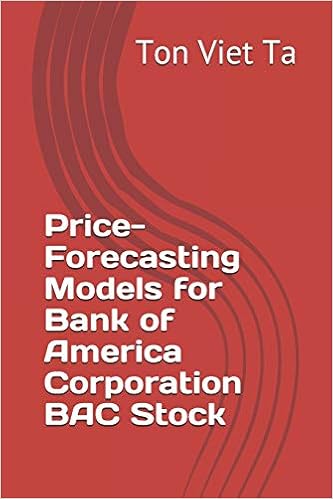 Amazon Com Price Forecasting Models For Bank Of America Corporation Bac Stock S P 500 Companies By Weight 9798642147504 Ta Ton Viet Books
