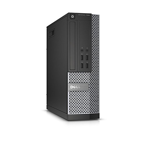 DELL OPTIPLEX 7020 Slim Business Desktop Computer Small Form Factor (SFF), Intel Quad-Core i5-4570 Up to 3.6GHz, 8GB RAM, 2TB HDD , DVD, WiFi, VGA, USB3.0, Windows 10 Pro(Renewed)