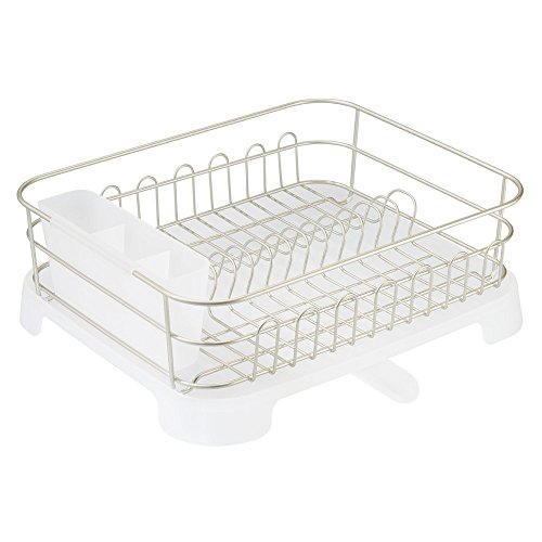 Buy InterDesign Metro Aluminum Dish Drainer with Swivel Spout for