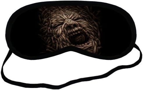Personalise Custom Horror Scary Creepy Spooky Hand Grimace Sleeping Mask Best Comfortable Sleeping Eye Cover Great for Travel Rest And Meditation Shift Work Sleep