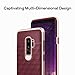 Caseology Parallax for Galaxy S9 Plus Case (2018) - Award Winning Design - Burgundy/Rose Gold