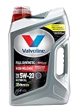 Valvoline  Full Synthetic High Mileage with MaxLife  Technology SAE 5W-20 Motor Oil 5 QT