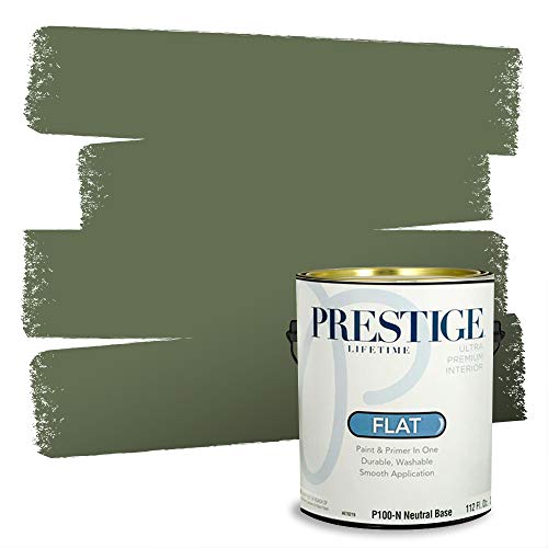 PRESTIGE Paints Interior Paint and Primer In One, 1-Gallon, Flat, Comparable Ma…