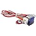 3D Printer Accessories V6 J-Head Hotend RepRap Extruder for 1.75mm Filament, Direct Feed or Bowden. w/ 0.4mm Nozzle, 12V Fan, and 3ft PTFE Bowden Tube