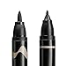 Prismacolor 1773300 Premier Double-Ended Art Markers, Fine and Brush Tip, French Grey, 12-Count