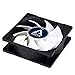 ARCTIC F8 (5 Pack) - 80 mm Standard Case Fan, Very quiet motor, Computer, Push- or Pull Configuration, Fan Speed: 2000 RPM - Black/White