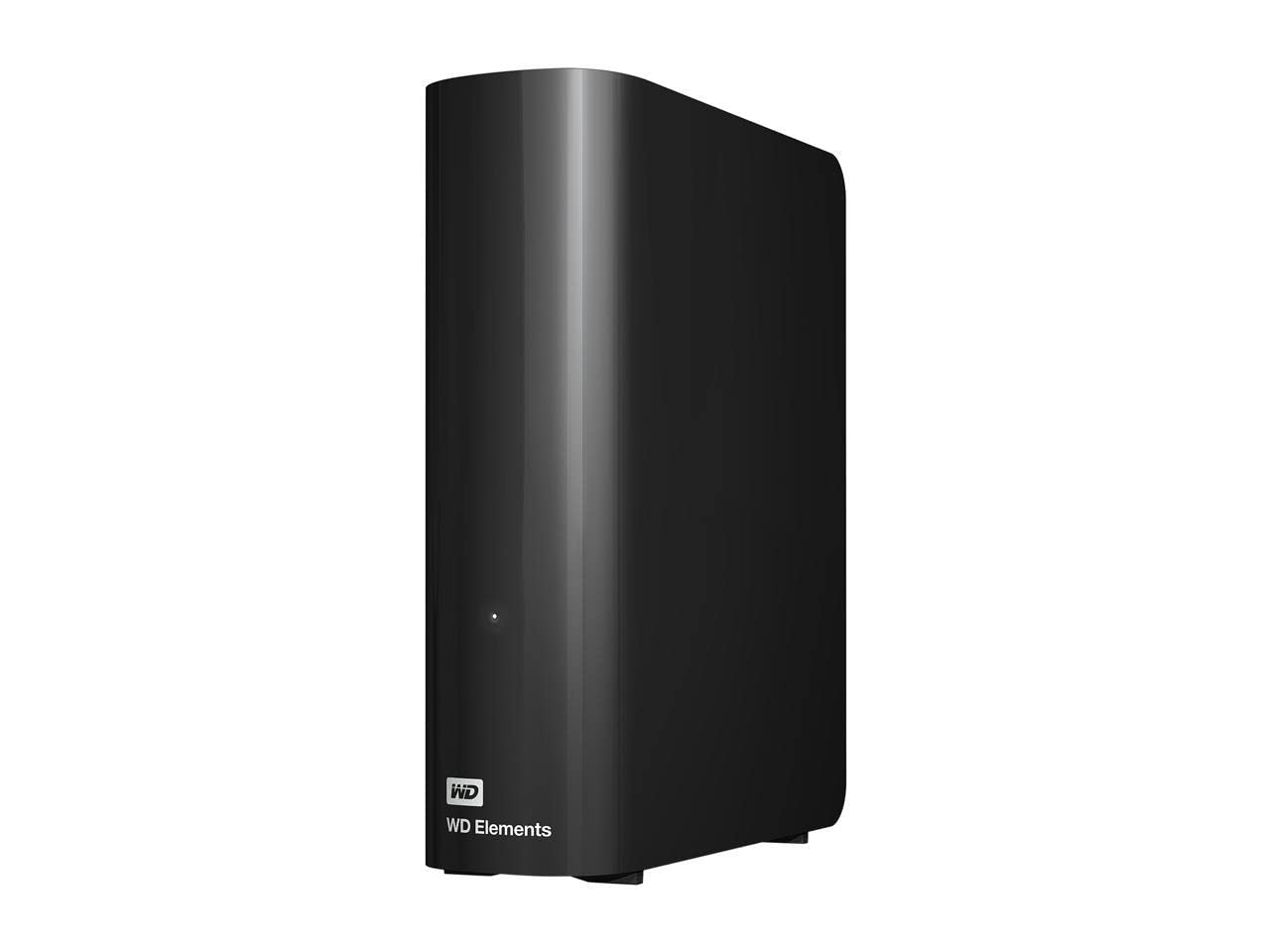 WD 20TB Elements Desktop External Hard Drive, USB 3.0 drive for plug-and-play storage - WDBWLG0200HBK-NESN
