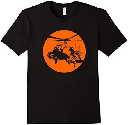 Military Apache Helicopter T-Shirt