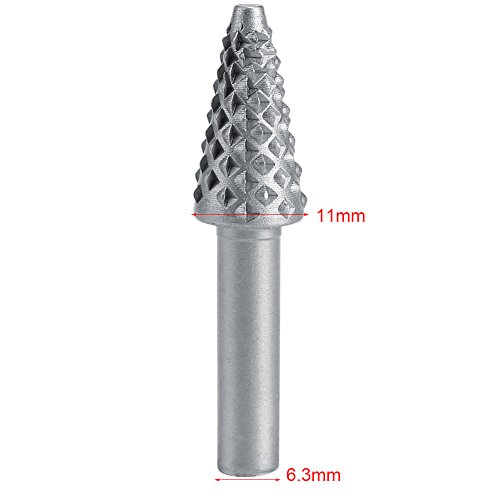 5Pcs Rotary Burr Hard Alloy Point Burrs Die Grinder Rotary Burr Rasp