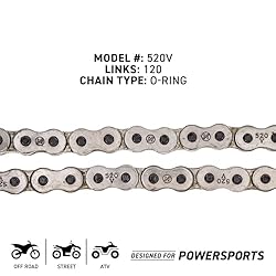 NICHE 520 Drive Chain 120 Links O-Ring With