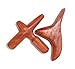 Set 2 Pcs. Thai Traditional Reflexology Hand & Foot Massage Tool : X -Shape Massager + Wing -Shape Massager Press Point Red Wood