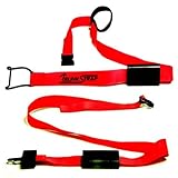 TrunkStrap – Tie Down Strap for Car Trunk Lid or SUV Liftgate w/luggage rack & cross bar. Heavy Duty. Adjustable. Easy and Fast to Install. No Tools Needed. The Safest and Most Secure Tie Down Available. Eliminates the Hassle and Unreliability of Rope or Bungee Cord