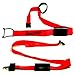 TrunkStrap – Tie Down Strap for Car Trunk Lid or SUV Liftgate w/luggage rack & cross bar. Heavy Duty. Adjustable. Easy and Fast to Install. No Tools Needed. The Safest and Most Secure Tie Down Available. Eliminates the Hassle and Unreliability of Rope or Bungee Cord
