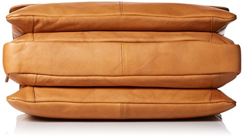 Visconti Leather Business Case Bag/Briefcase/Handbag Large, Sand