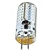 LJY 2pcs Pack G4 3014 SMD 48-LED 3W LED Crystal Bulbs 360 Degrees Energy Saving Capsule Spotlight Lamps AC/DC 12V (Red)