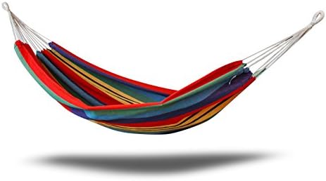 Ultranatura Brazilian Double Hammock - Portable 2 Person Camping Hammock for Backpacking, Hiking, Travel, Beach, Patio, Yard. 440lbs Heavy Duty