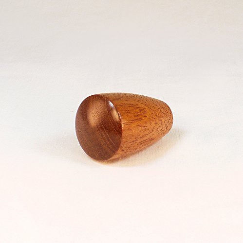 Lamp Finial, Mahogany, Dome Pattern 7