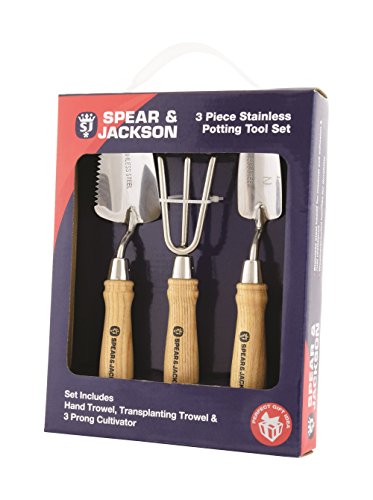 Spear & Jackson POTTING3PS 3 Piece Stainless Potting Tool Set