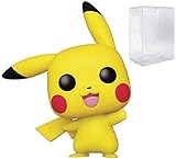 Pop Games: Pikachu Waving Pop! Vinyl Figure (Includes Compatible Pop Box Protector Case)