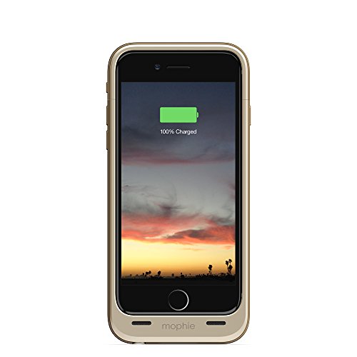 mophie juice pack air - Slim Protective Mobile Battery Pack Case for iPhone 6/6s - Gold