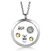 Cherityne Coffee Theme Set of 5 Floating Charms for Locket Pendant