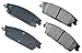 Akebono ACT1194 Proact Ultra Premium Ceramic Disc Brake Pad kit