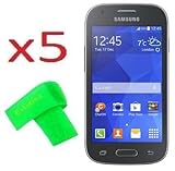 5 x Straight Talk Tracfone Net 10 Samsung Galaxy Ace Style S765C Screen Protector Guard CLEAR PRE-CUT No Cutting Require Perfect Fit + EXTREME BRAND (5 x Clear Screen Protector)