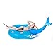 Vaburs Pool Float for Adults and Kids, Giant Inflatable Unicorn Whale with Rapid Valves Swimming Pool Summer Beach Party Toys Lounge Raft - 105.5 x 56.8 x 38.5 Inch