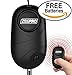 Emergency Personal Alarm [EXTREME SOUND] 130 dB Premium Quality Portable with LED Light - Self Defense Keychain For Kids Women Elderly Protection - Best Survival Whistle - Black