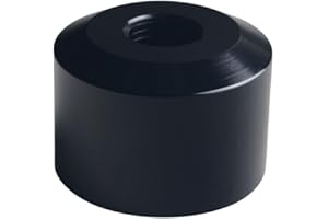 DEWHEL Black Aluminum Lift Up Reverse Lock-Out Shift Knob Adapter for Manual Shifter M12x1.25
