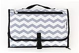 Portable, Baby Diaper Changing Pad - Newborn and Infant Change Mat by Giggle&Poo - Compact, Travel Pads and Mats for Babies - Foldable, Durable and Lightweight with Mesh Pocket For Diapers and Wipes