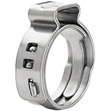 PUDS0058-10 Oetiker Style Pinch PEX Cinch Clamps, 5/8 INCH, Stainless Steel
