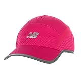 New Balance 5 Panel Performance Hat , Pomegranate, One Size