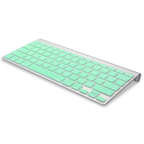 Kuzy Mint GREEN Keyboard Cover Silicone Skin for MacBook Pro 13" 15
