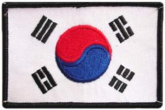 JukadoKorea Flag Badge 6CM X 10CM
