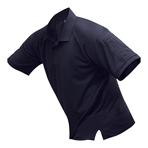 Vertx Men's Tactical Polo, Short Sleeve T-Shirt, Moisture-Wicking, Outdoor Performance for Active Missions, Police