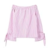 Clearance Striped Long Sleeve Shirt Womens Fashion
