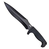 SOG Jungle Warrior Fixed Blade F14N-CP - Hardcased Black 9.75