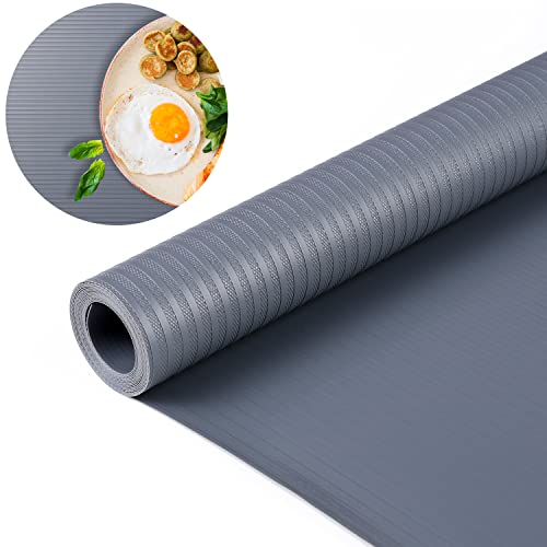 Drawer and Shelf Liner, Shelf Liner Grey Non Adhesive