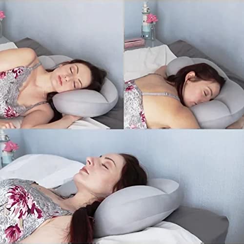 Necklow Well Sleep Pillow, 2022 Upgrade Soft Pillow Micro Airballs