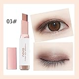 Digood New Gradient Two Color Eye Shadow Stick Shimmer Palette Eye Cream Pen Beauty (C)