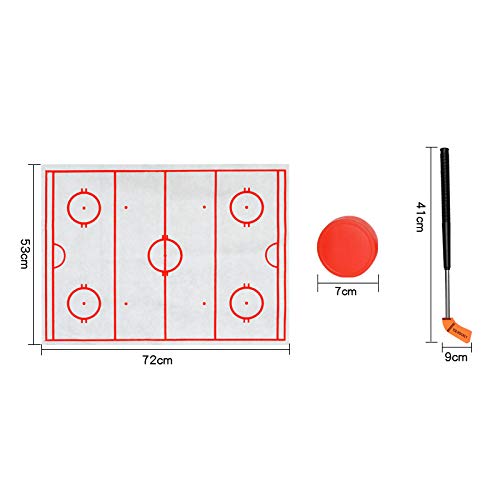 Nicknocks Ice-Hockey Toy Hockey Game Decompression Funny Toilet Game Gift for Children Kids