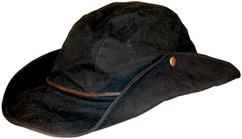 Down Under Australian Dinkum Hat Black Large