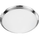 Kuzco Lighting FM1512-BN Malta Flush Mount LED, Brushed Nickel