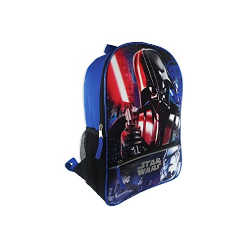 Star Wars Darth Vader and Stormtroopers Backpack with Side Mesh Pockets