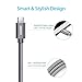 ESR USB C Cable, Type C to USB 3.0 Cable (6.6 ft), Braided Nylon Fast Charger Cable for Samsung S10/S10+/S10e/Note 9/8, Apple iPad Pro 2018, MacBook & Other USB Type-C Devices, Grey