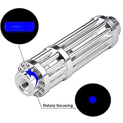 Hand-held Flashlight Blue Color, high