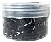 Clipco Push Pins Jar (200-Count) (Black)