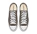 Converse Kids' Chuck Taylor All Star Canvas Low Top Sneaker, Charcoal, 2 M US Little Kid
