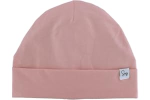 SUGARMELON Jersey Beanie Hat for Newborn Baby Boys Girls Silky Satin Lined Hats Bonnet Toddler Infant Little Kids Beanies Caps